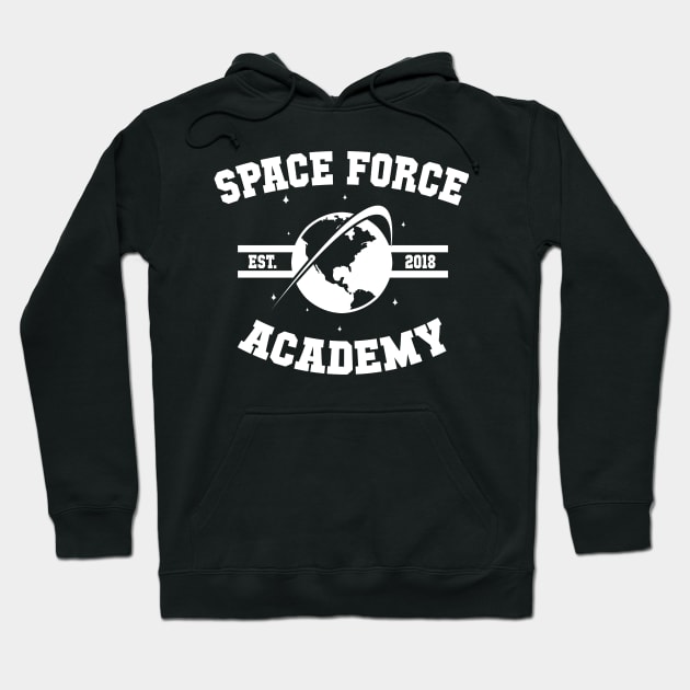 SPACE FORCE ACADEMY Hoodie by axsmodern